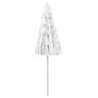 Voir la diapositive 2 : VIDAXL Parasol de plage Hawaii blanc 240 cm