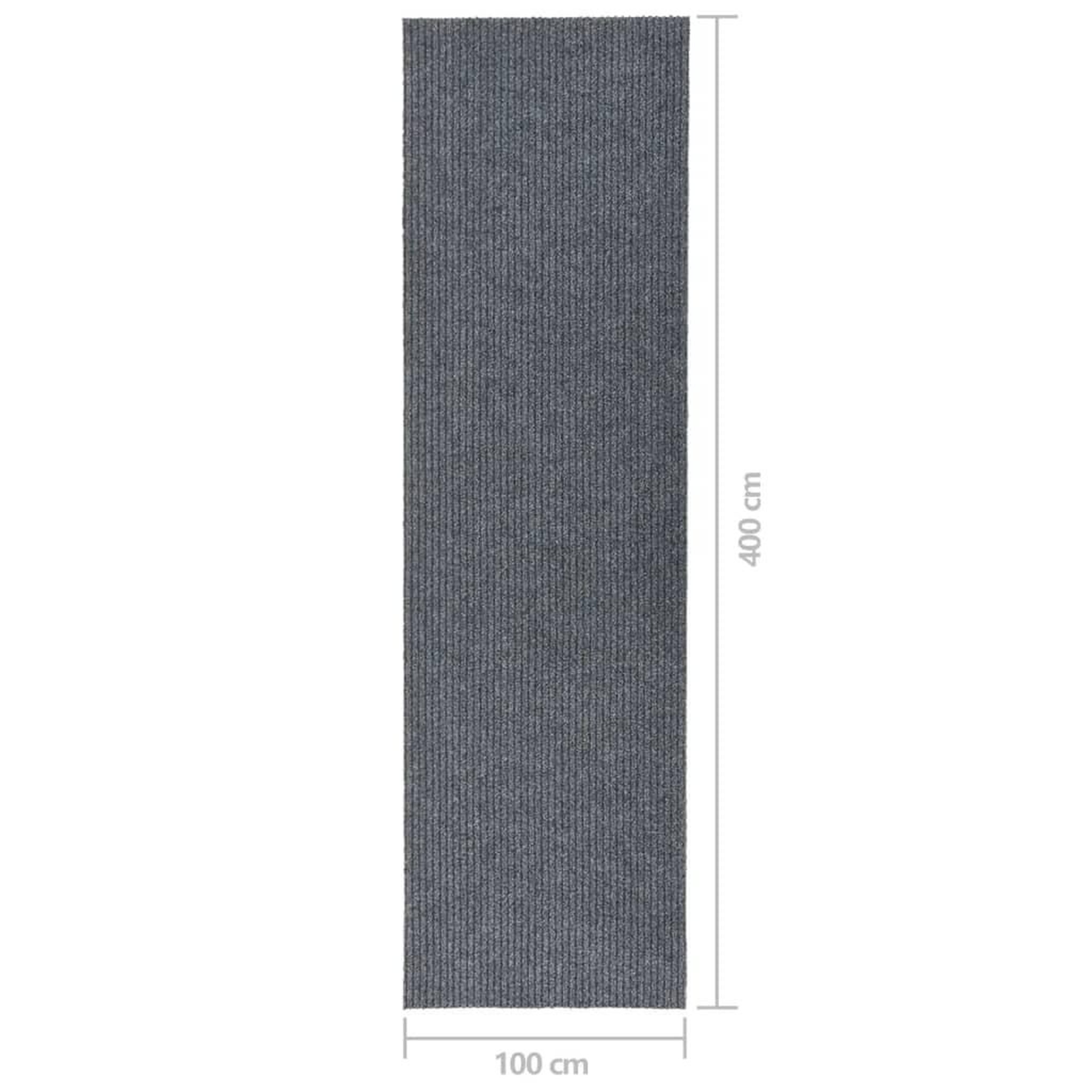 Voir la diapositive 6 : VIDAXL Tapis 100x400 cm Gris