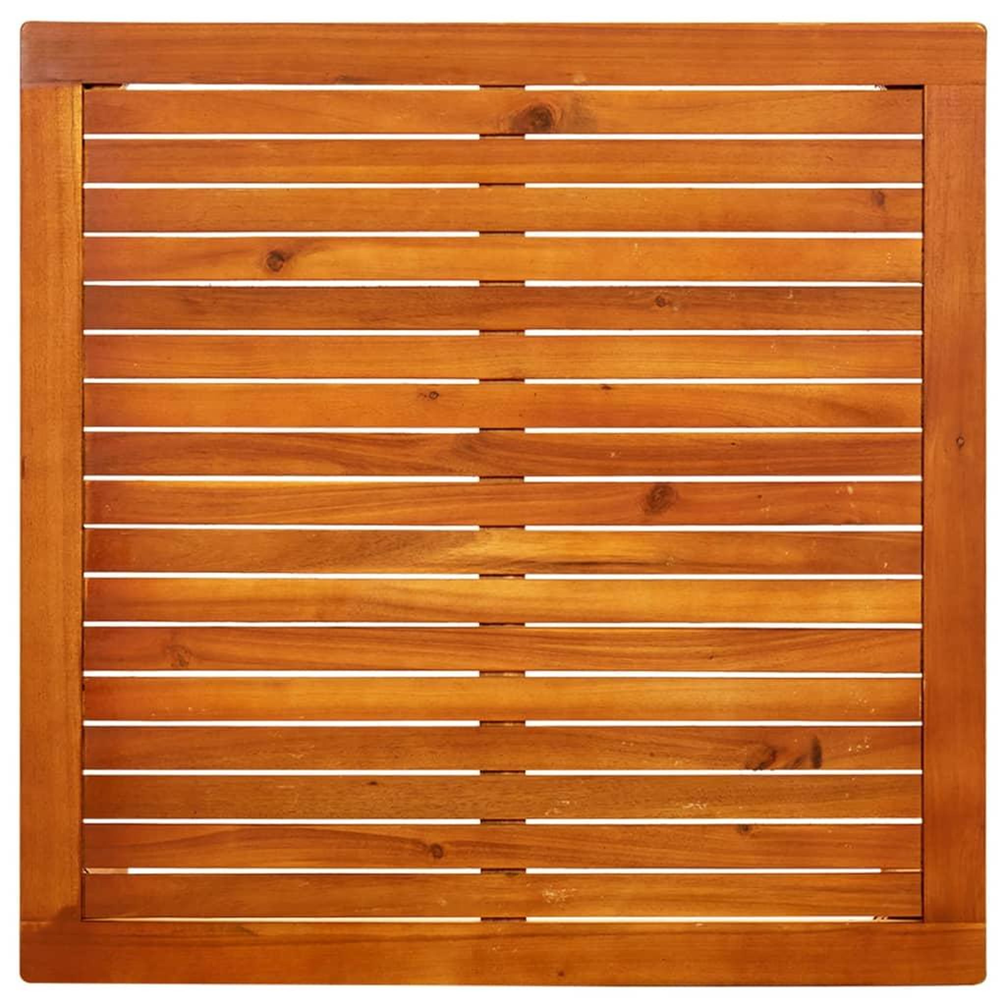 Voir la diapositive 4 : VIDAXL Table basse de jardin 85x85x45 cm Bois solide d'acacia