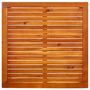 Voir la diapositive 4 : VIDAXL Table basse de jardin 85x85x45 cm Bois solide d'acacia
