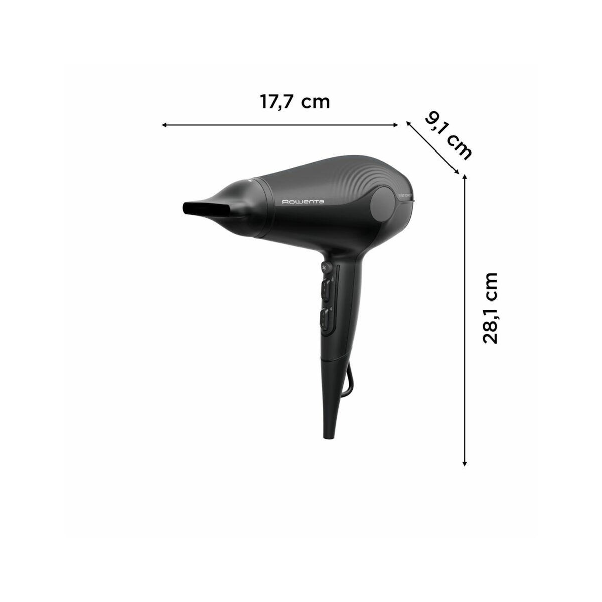 ROWENTA Sèche-cheveux Rowenta 3121040090961 Monochrome Noir