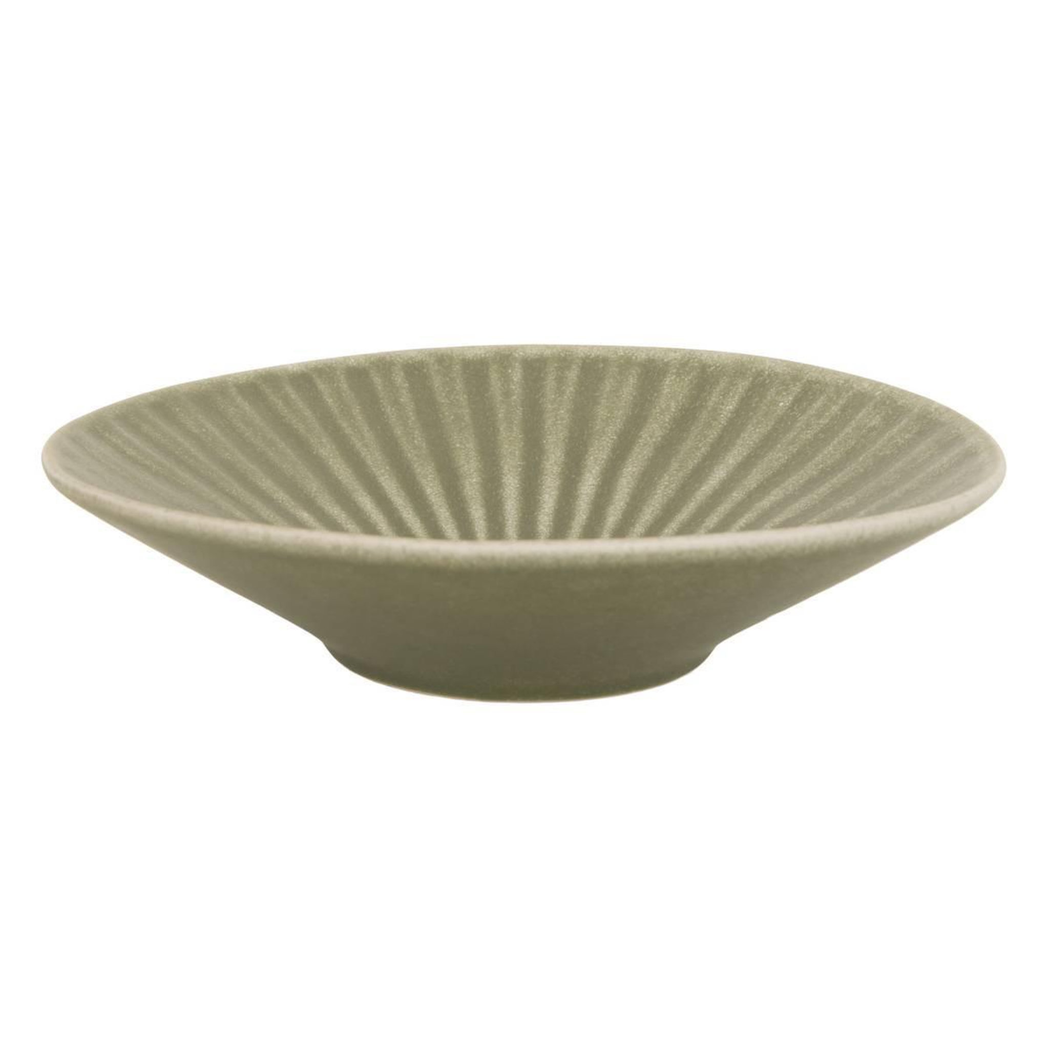 Voir la diapositive 2 : SECRET DE GOURMET Lot de 6 assiettes creuses  nyero  21cm vert