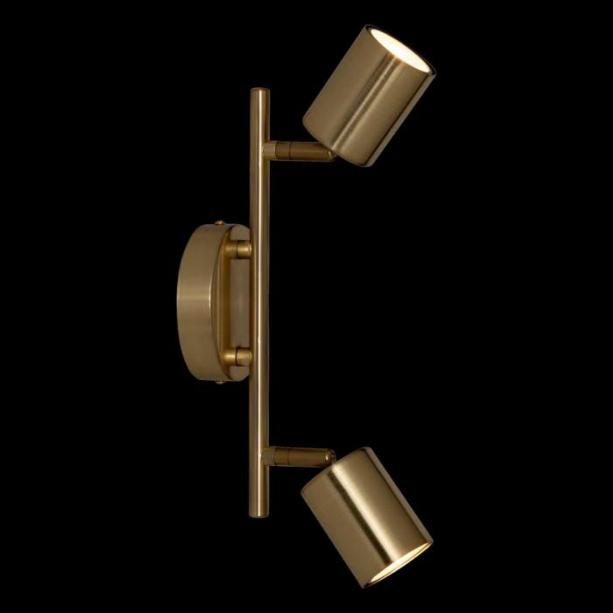 ATMOSPHERA Applique Murale 2 Spots Orientables  Vico  16cm Doré