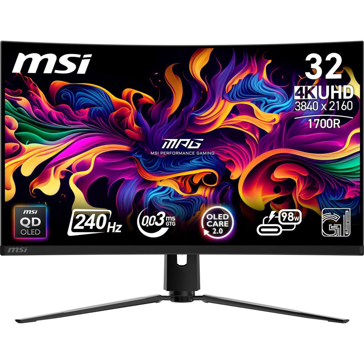 MSI Ecran PC Gamer MPG 321CURX QD-OLED 32''