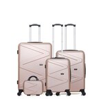 WAVE PARIS WAVE PARIS - SET DE 4 ABS AMAZONE-C 4 Roues. Coloris disponibles : Bleu, Vert, Gris, Rose, Noir, Violet, Rouge