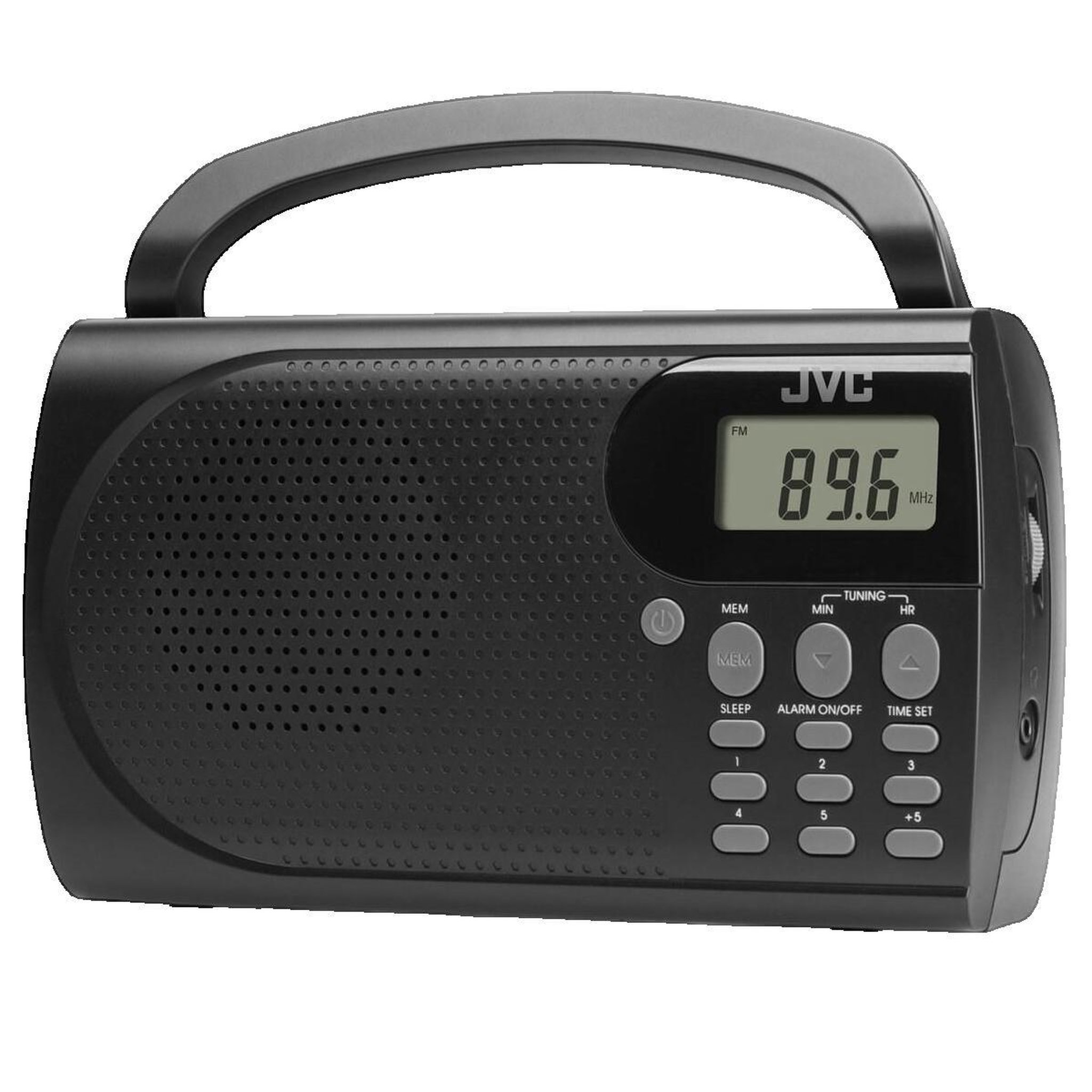 Voir la diapositive 3 : JVC Radio FM JVC RA-E431B noire