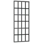 Voir la diapositive 5 : VIDAXL Porte coulissante kit de quincaillerie noir 76x205 cm verre ESG