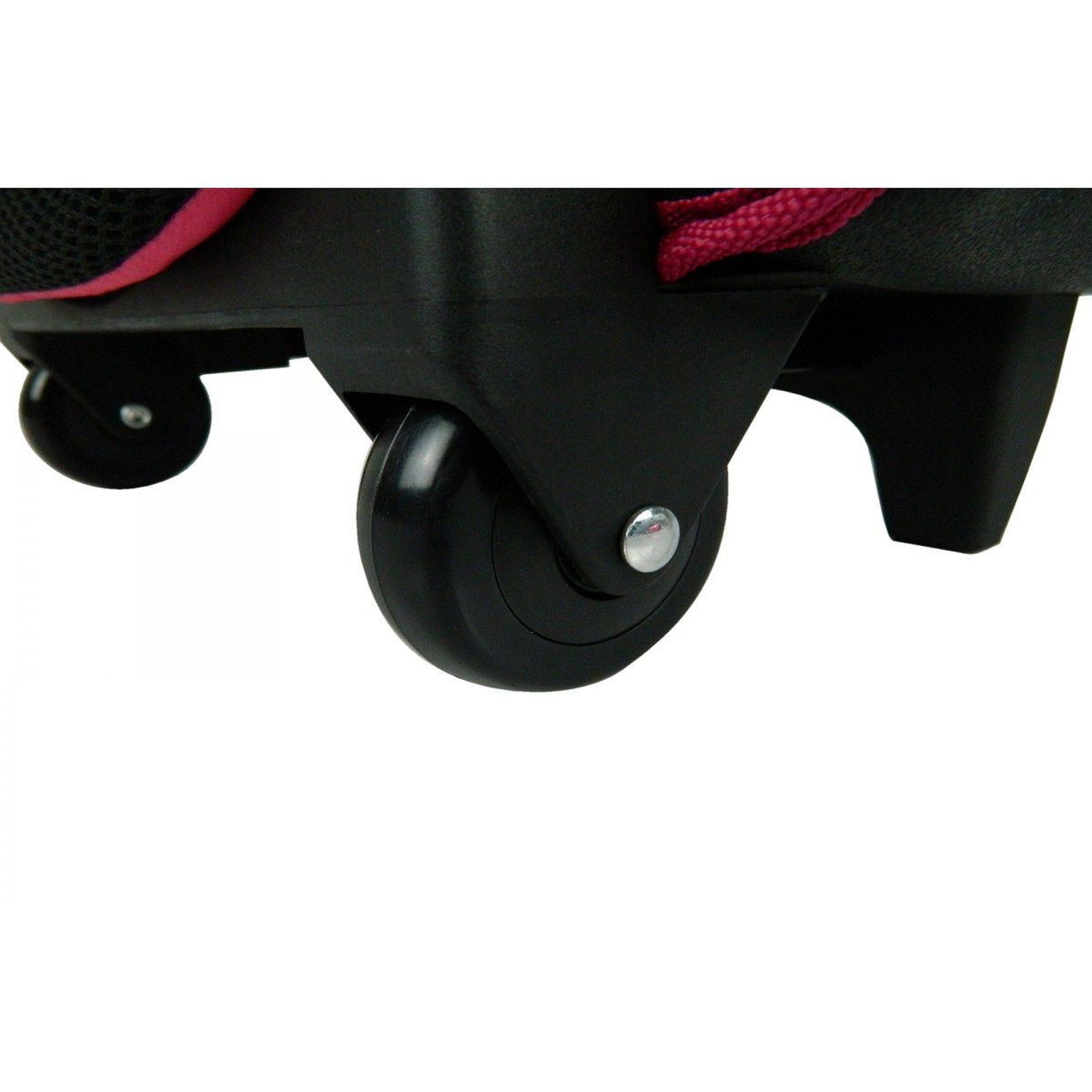 Voir la diapositive 5 : Bagtrotter Cartable à roulettes Cybel Cheval Licorne 38cm Rose