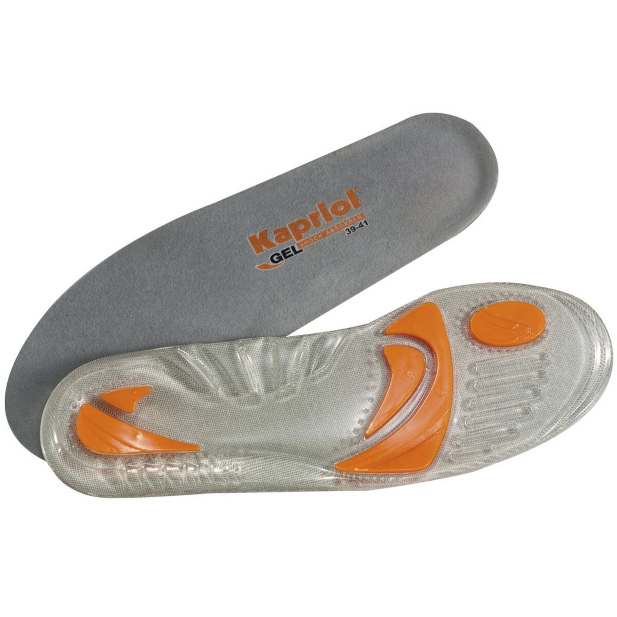 CENTRALE BRICO Semelle gel pour chaussures 45-47 KAPRIOL Extra confort