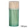 Voir la diapositive 5 : FIVE Lot de 4 Pots à Cure-Dents  Teath  6cm Multicolore