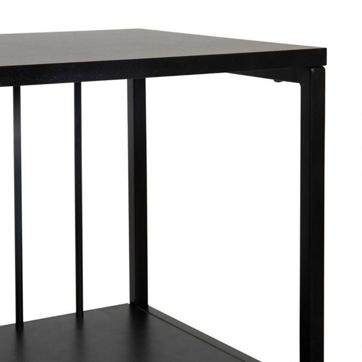 OSTARIA Étagère bois pieds métal Berlin