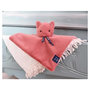 Voir la diapositive 2 : MAILOU Chat Dorlotin - doudou plat rose