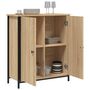 Voir la diapositive 4 : VIDAXL Buffet chene sonoma 70x30x80 cm bois d'ingenierie