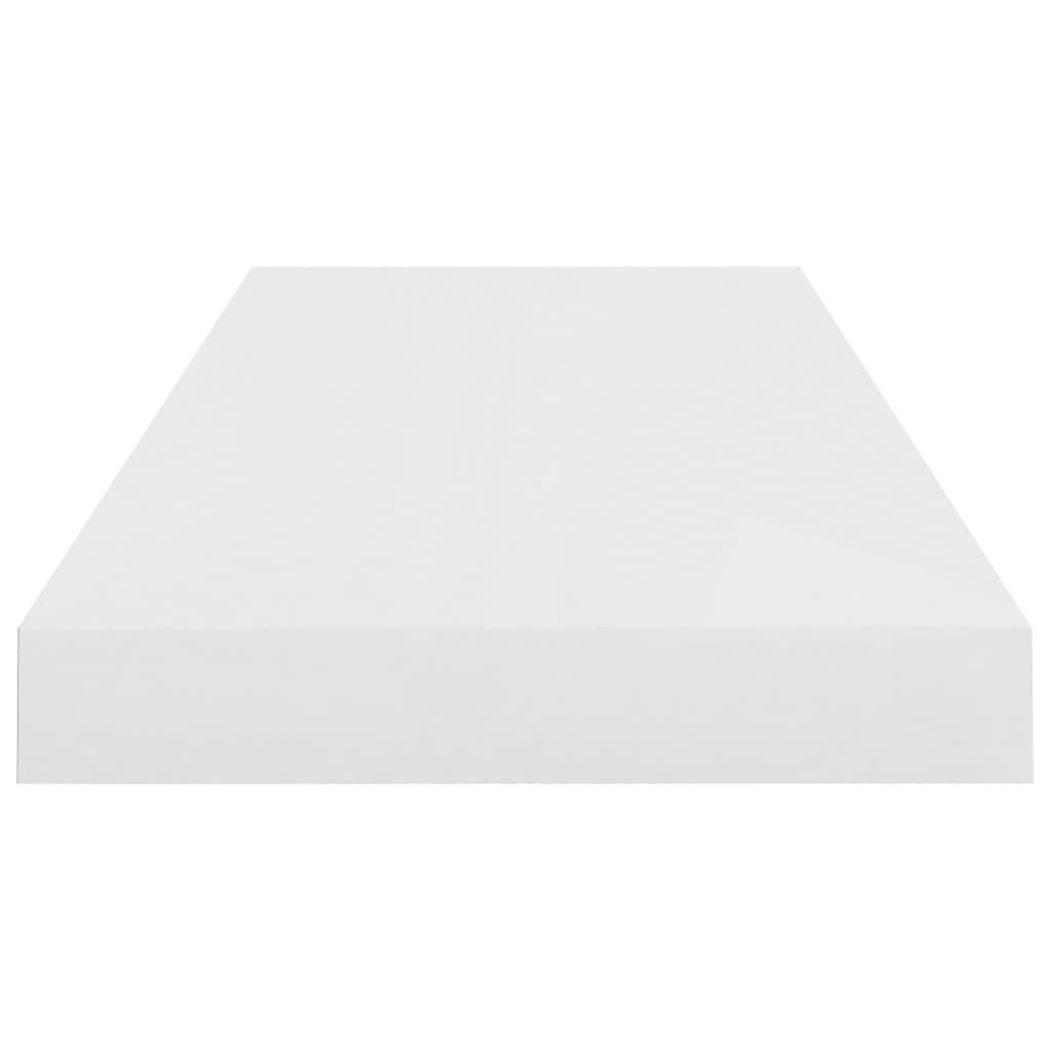 Voir la diapositive 5 : VIDAXL Etagere murale flottante Blanc brillant 60x23,5x3,8 cm MDF