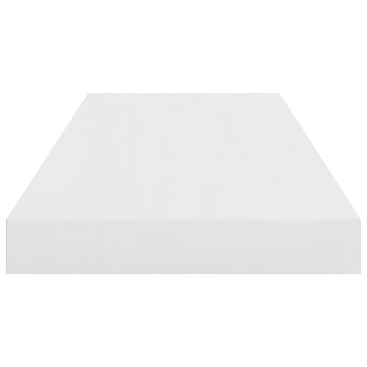 VIDAXL Etagere murale flottante Blanc brillant 60x23,5x3,8 cm MDF