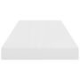 Voir la diapositive 5 : VIDAXL Etagere murale flottante Blanc brillant 60x23,5x3,8 cm MDF