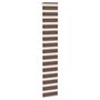 Voir la diapositive 3 : VIDAXL Store zebre marron 45x200 cm largeur du tissu 40,9 cm polyester