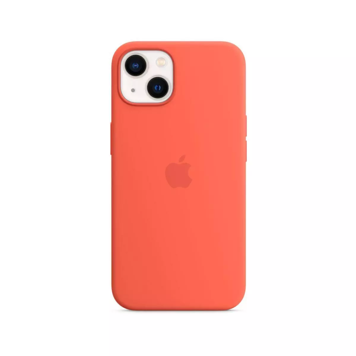 APPLE Coque iPhone 13 Silicone Orange Magsafe