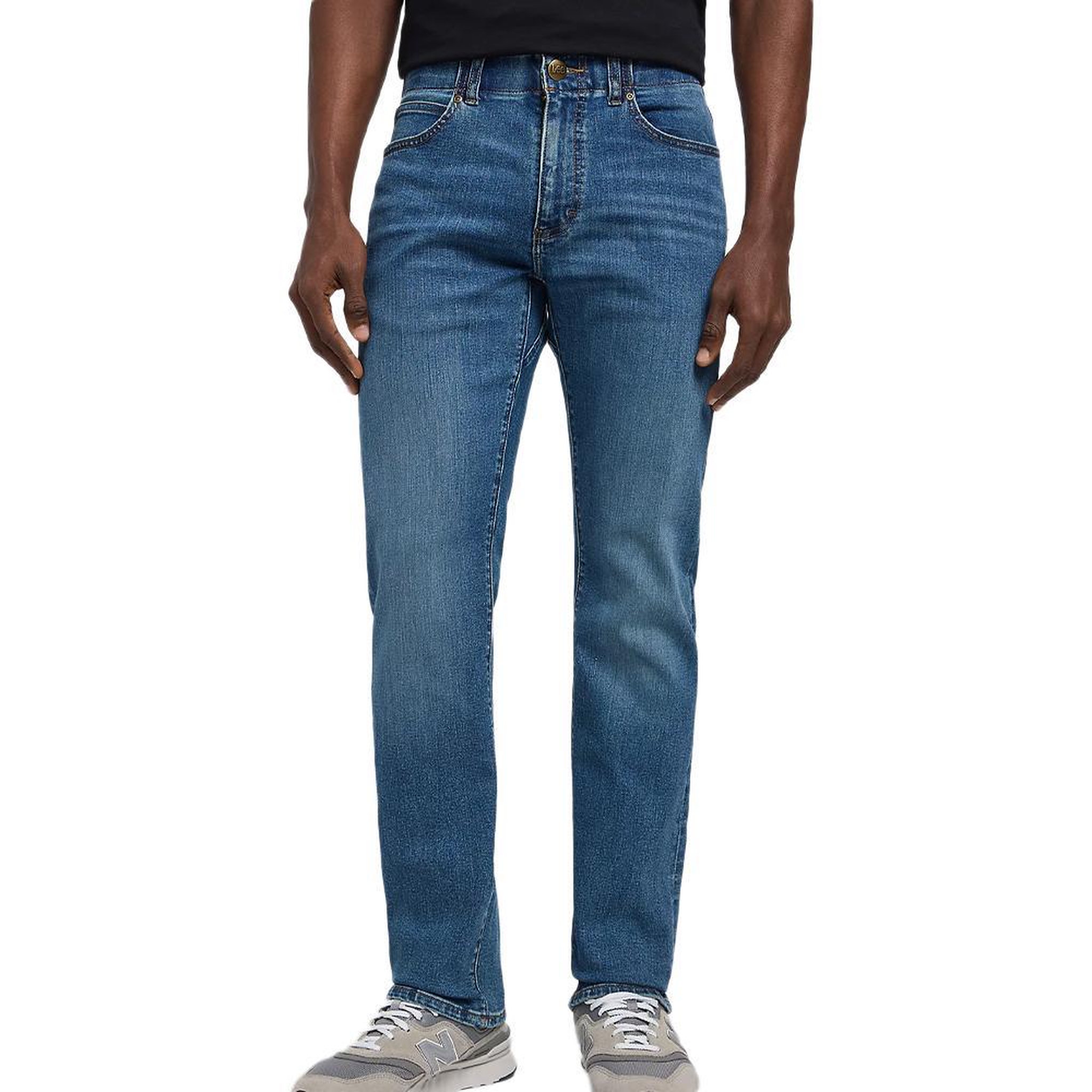 LEE Jean Slim  Homme Lee Marset. Coloris disponibles : Bleu