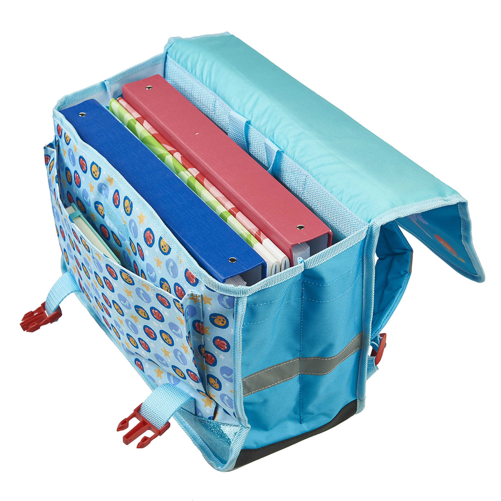 Voir la diapositive 6 : DISNEY Cartable 38 cm CP/CE1/CE2 bleu PRINCESSES