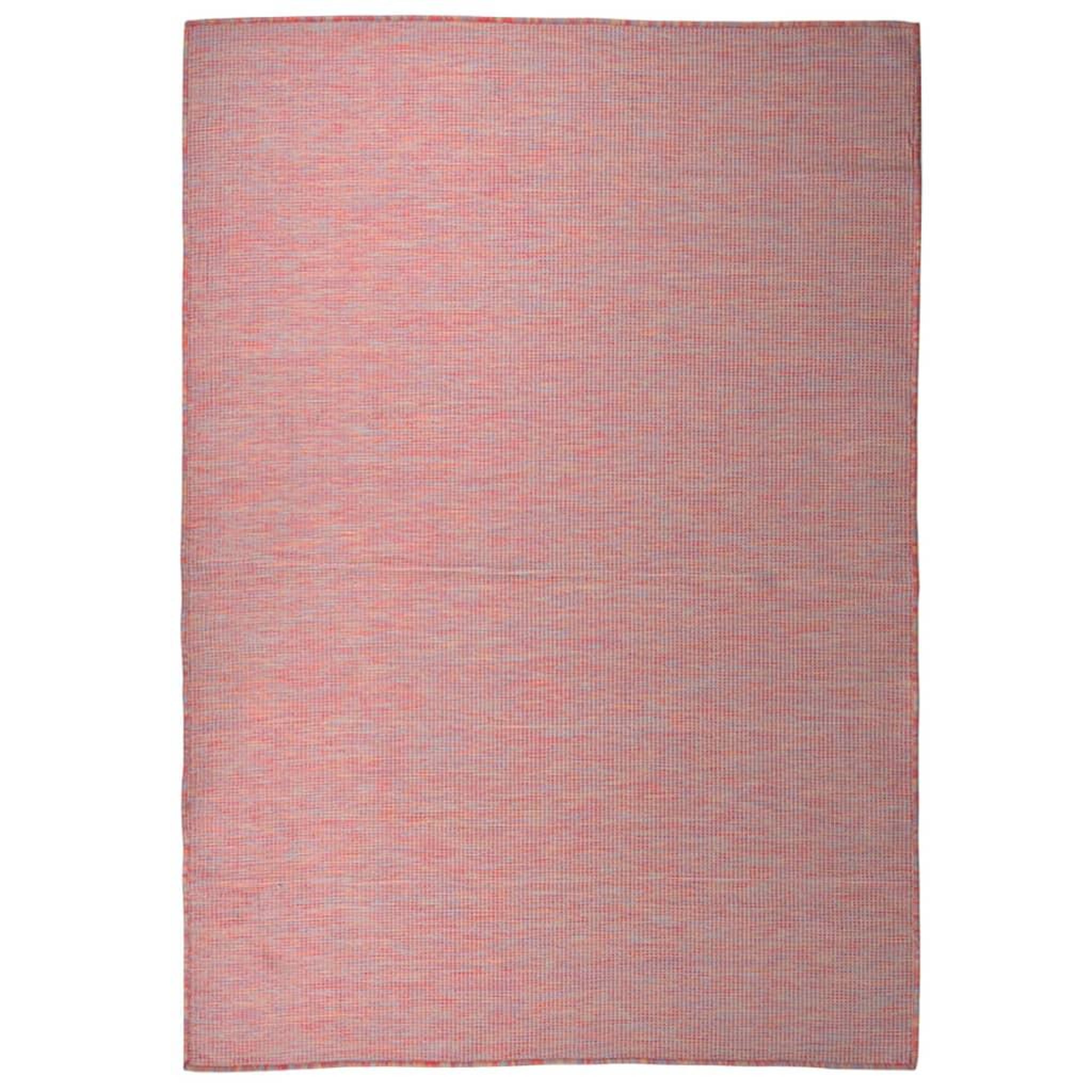Voir la diapositive 1 : VIDAXL Tapis a tissage plat d'exterieur 160x230 cm Rouge