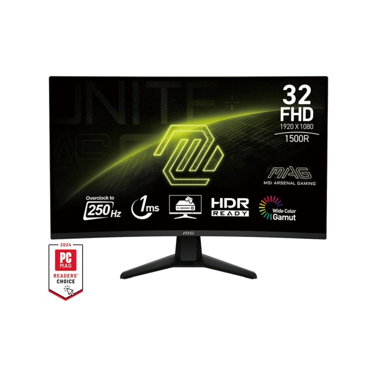 MSI Ecran PC Gamer MAG 32C6X Incurvé 32'' VA
