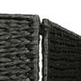 Voir la diapositive 5 : VIDAXL Cloison de separation 5 panneaux Noir 193x160 cm Jacinthe d'eau