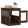Voir la diapositive 5 : VIDAXL Meuble de cage pour chiens chene marron 55x75x65 cm