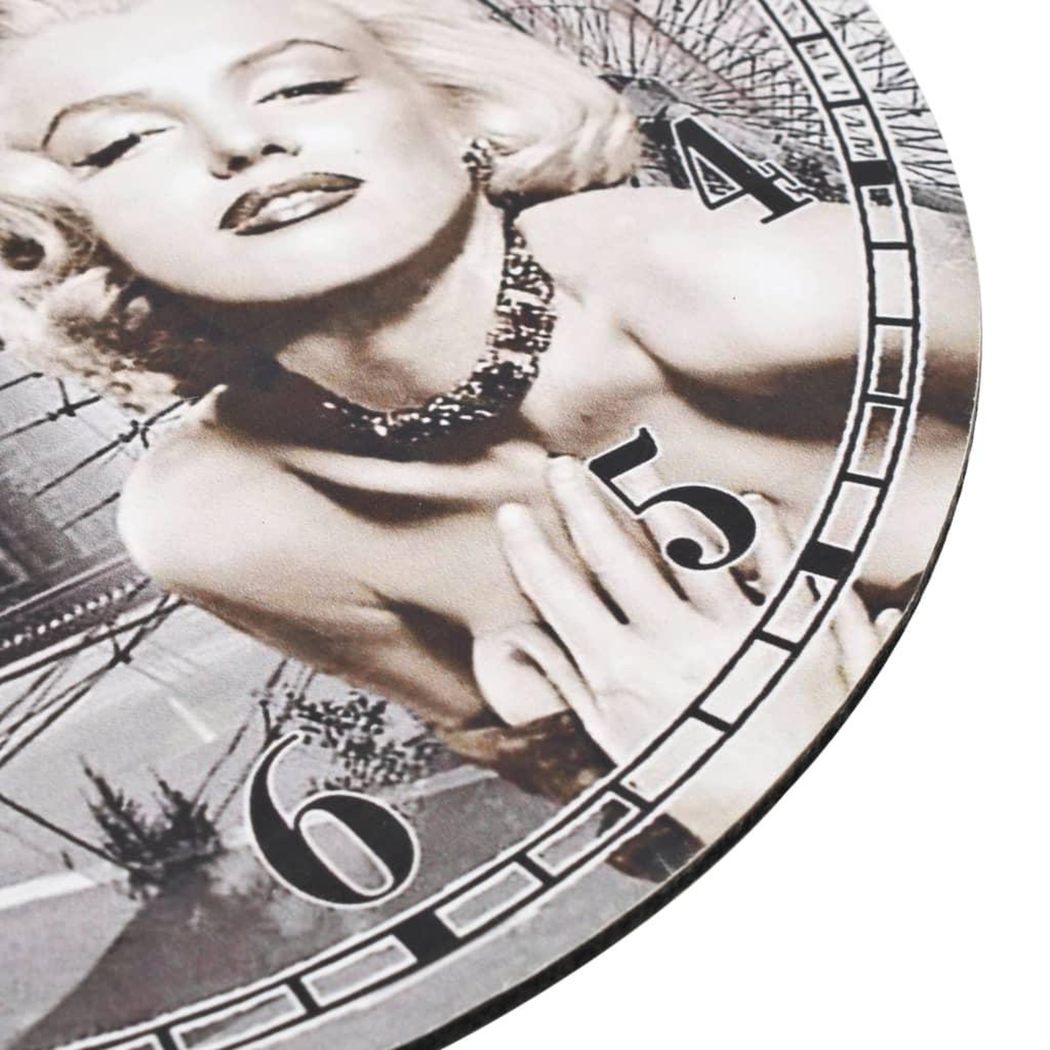 Voir la diapositive 5 : VIDAXL Horloge murale vintage 30 cm