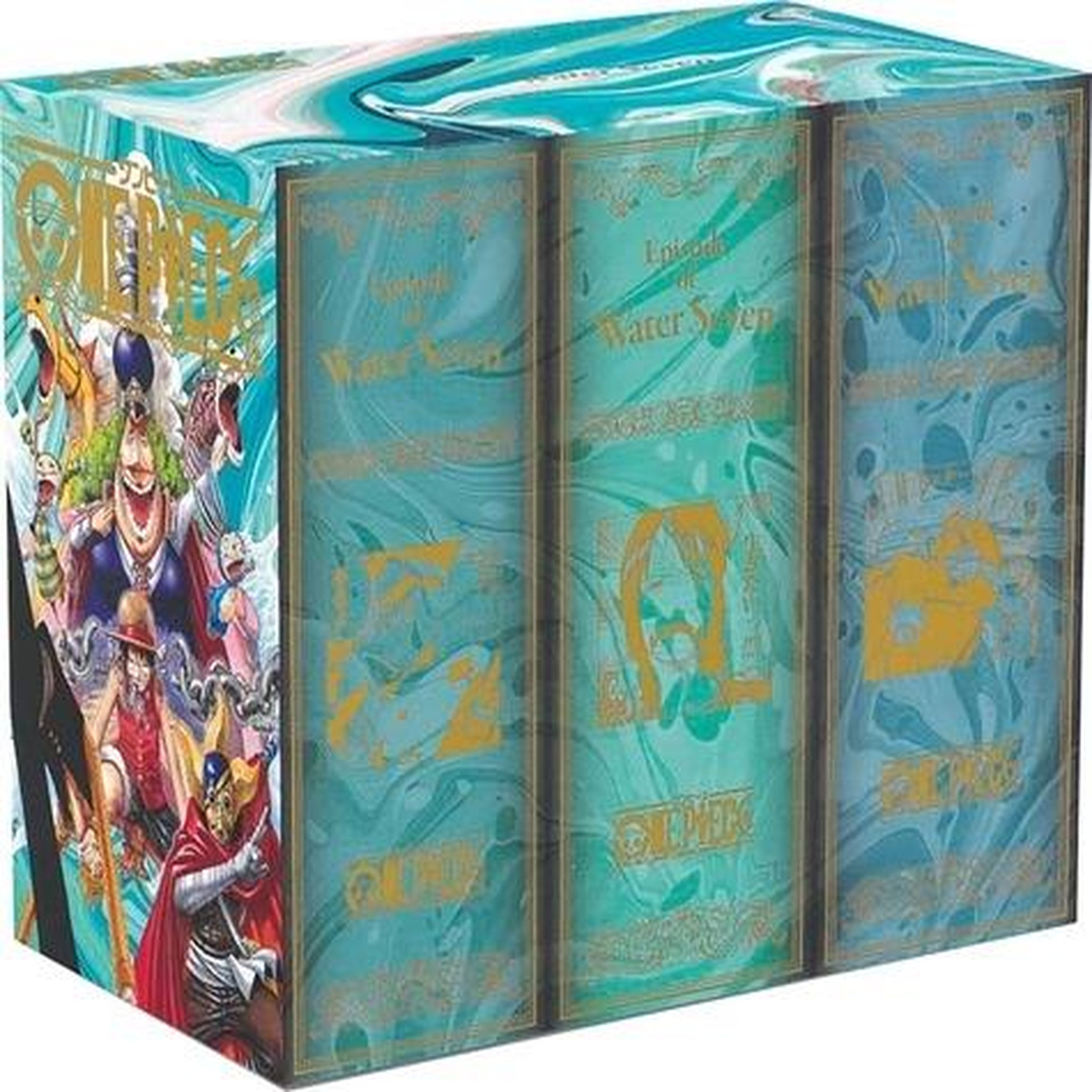 ONE PIECE : COFFRET VIDE WATER SEVEN POUVANT ACCUEILLIR LES TOMES 33 A 45, Oda Eiichirô