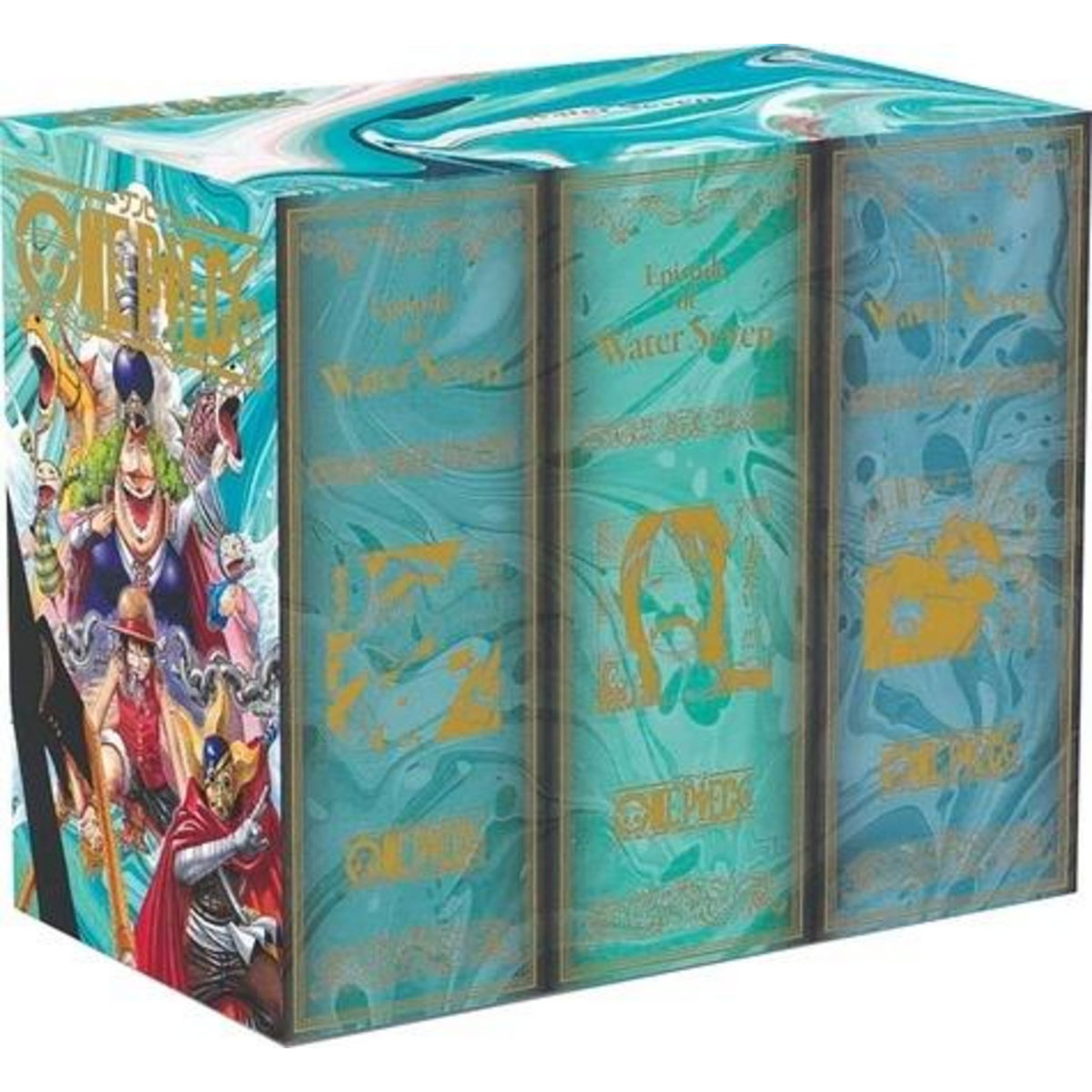 ONE PIECE : COFFRET VIDE WATER SEVEN POUVANT ACCUEILLIR LES TOMES 33 A 45, Oda Eiichirô