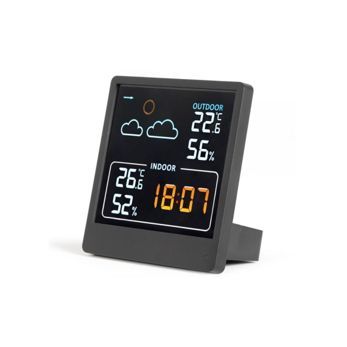 LIVOO Station météo noir - SL262