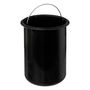 Voir la diapositive 5 : FIVE Poubelle à Pédale Imprimé Marbre  Léa  3L Noir