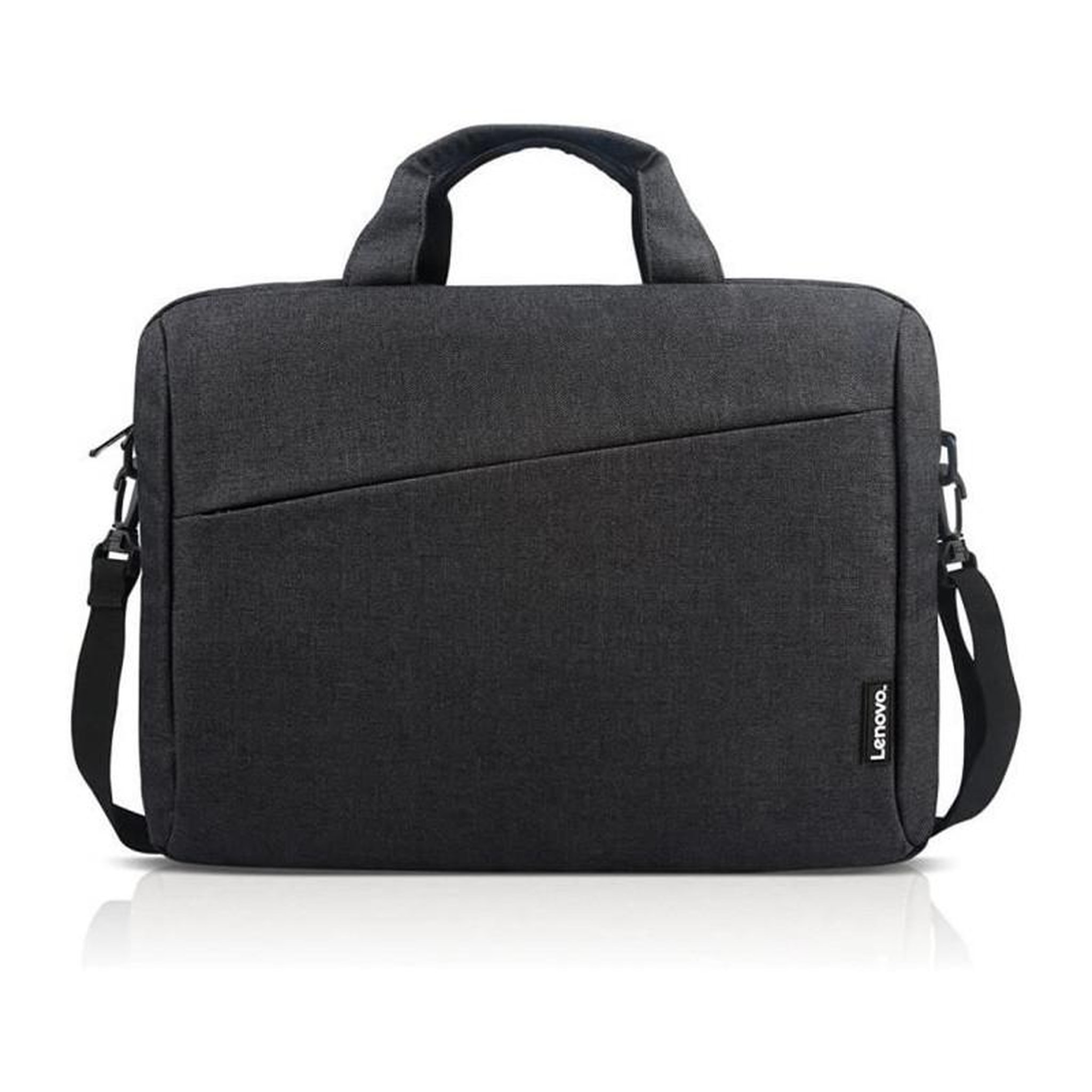 Voir la diapositive 2 : Lenovo LENOVO Sacoche PC Portable 15,6 - T210 - Tissu hydrofuge - Noir intérieur bleu