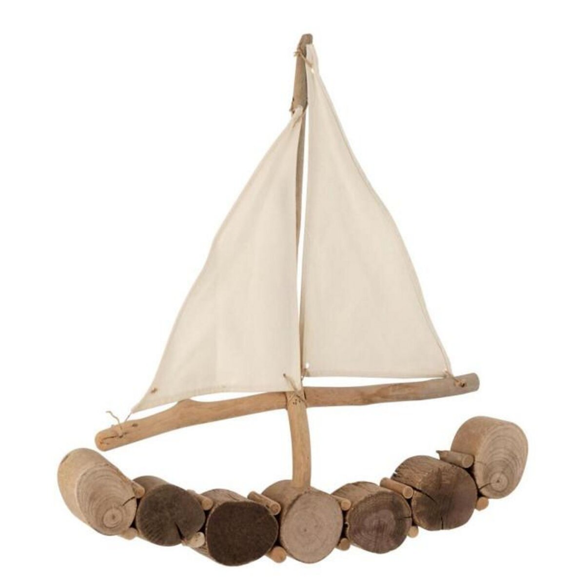 Paris Prix Bateau Déco  Voile  55cm Naturel