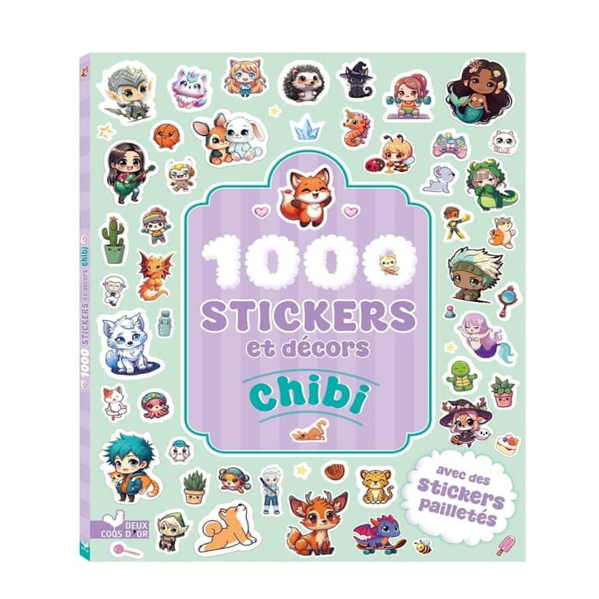1000 STICKERS ET DECORS CHIBI. AVEC DES STICKERS PAILLETES, Austin Lucie