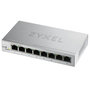Voir la diapositive 1 : Zyxel Switch Zyxel GS1200-8 - Géré - 8 ports Gigabit RJ-45 - Argent