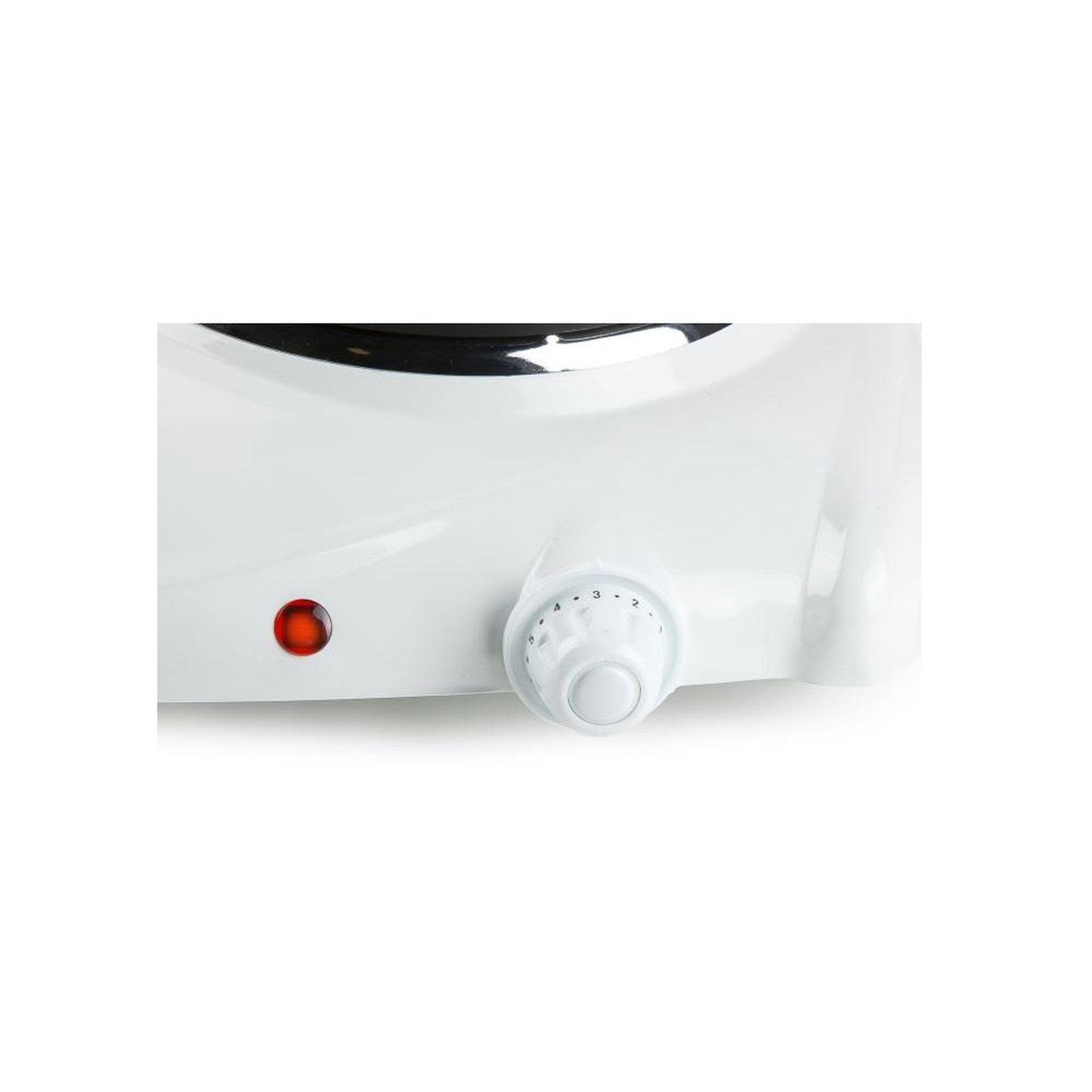 Voir la diapositive 2 : Domo Réchaud électrique 2 feux 2500w blanc - DO310KP