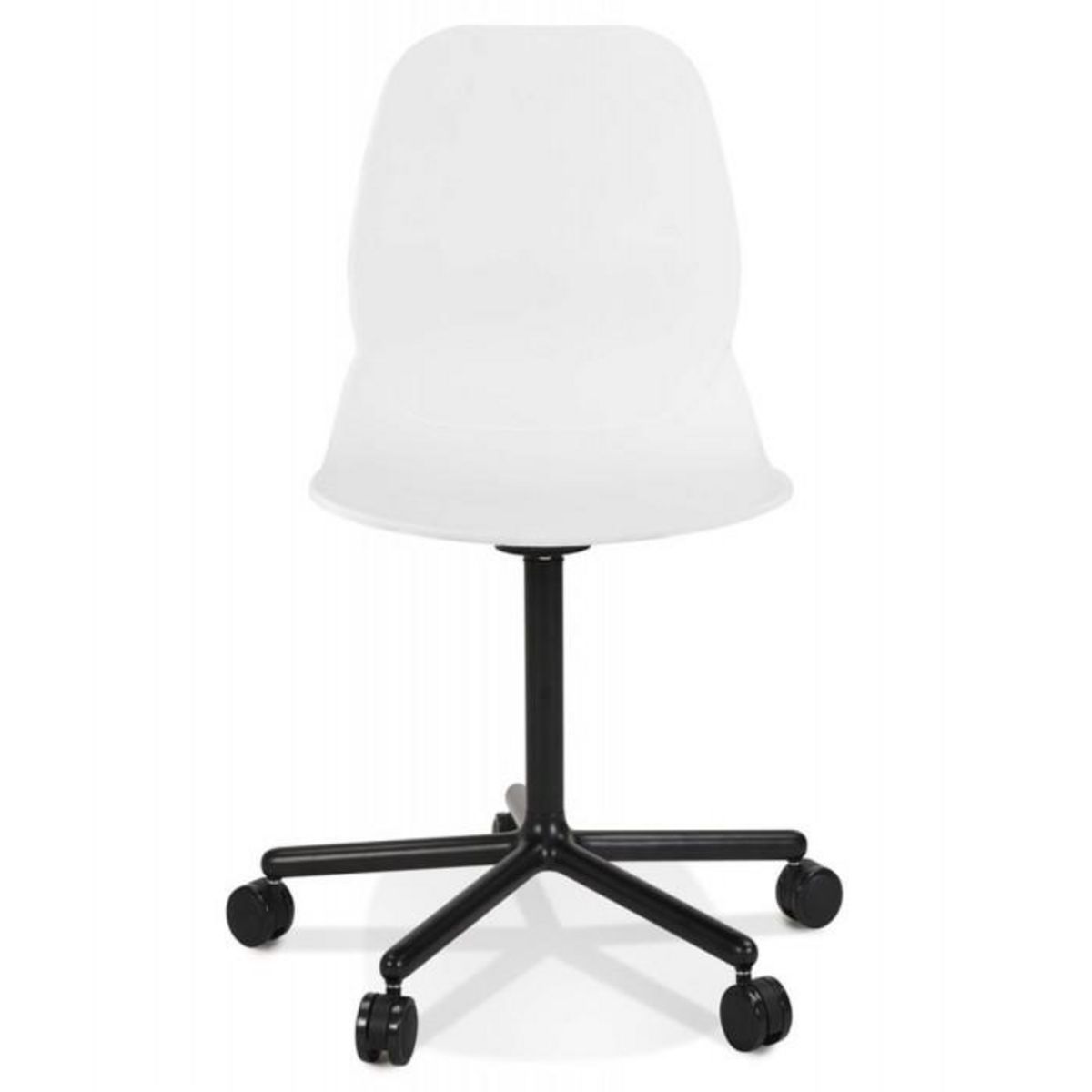Paris Prix Chaise de Bureau Design  Rachel  81cm Blanc