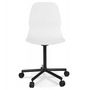Voir la diapositive 2 : Paris Prix Chaise de Bureau Design  Rachel  81cm Blanc