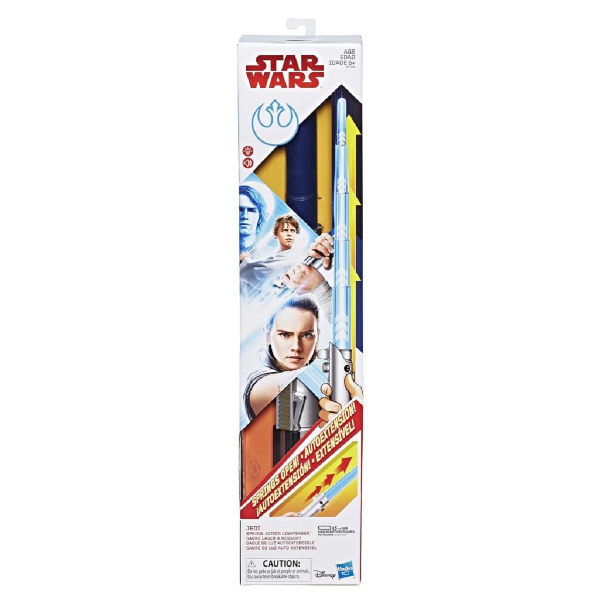 HASBRO Star Wars Sabre laser automatique de Rey