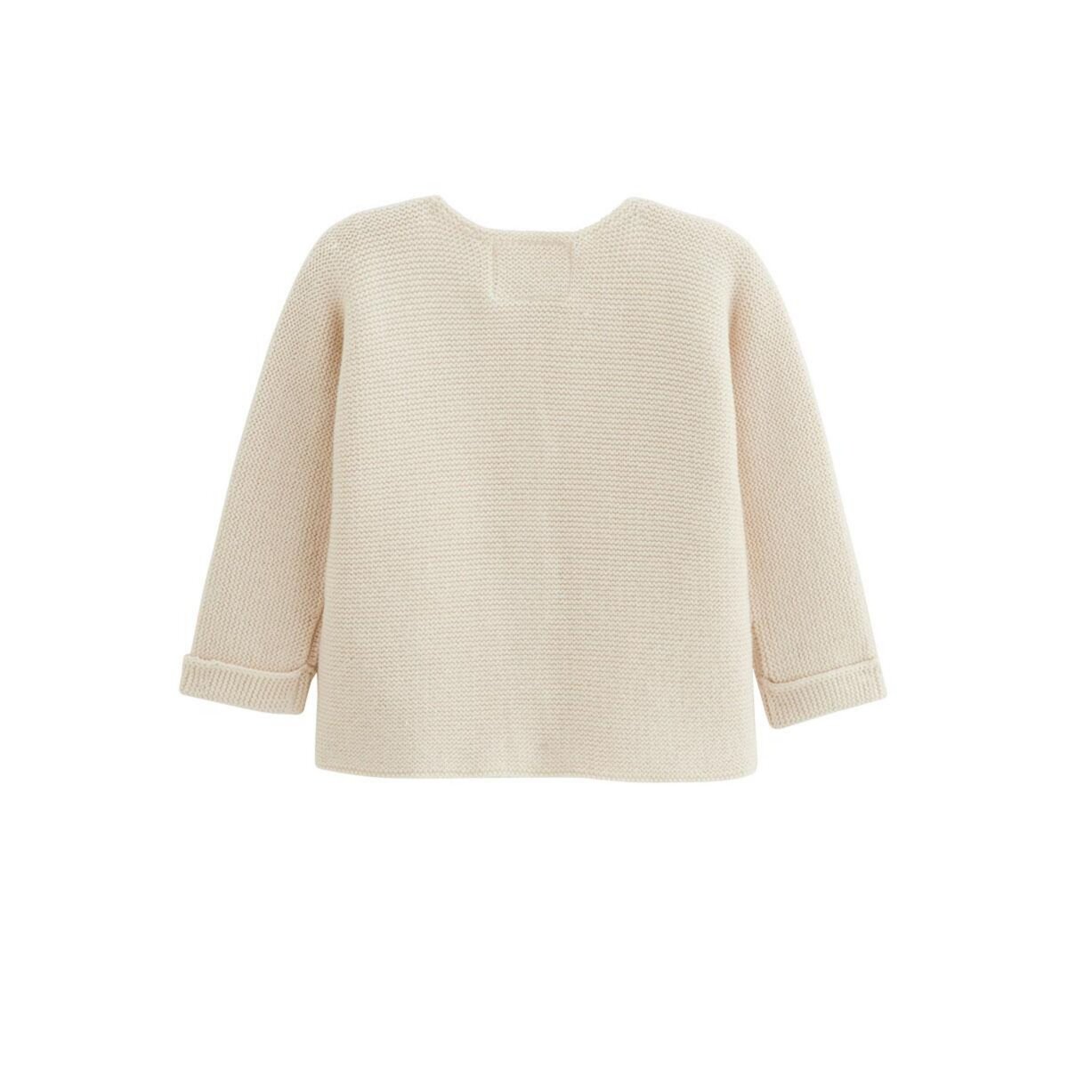 Petit Béguin Gilet bébé en tricot Lou