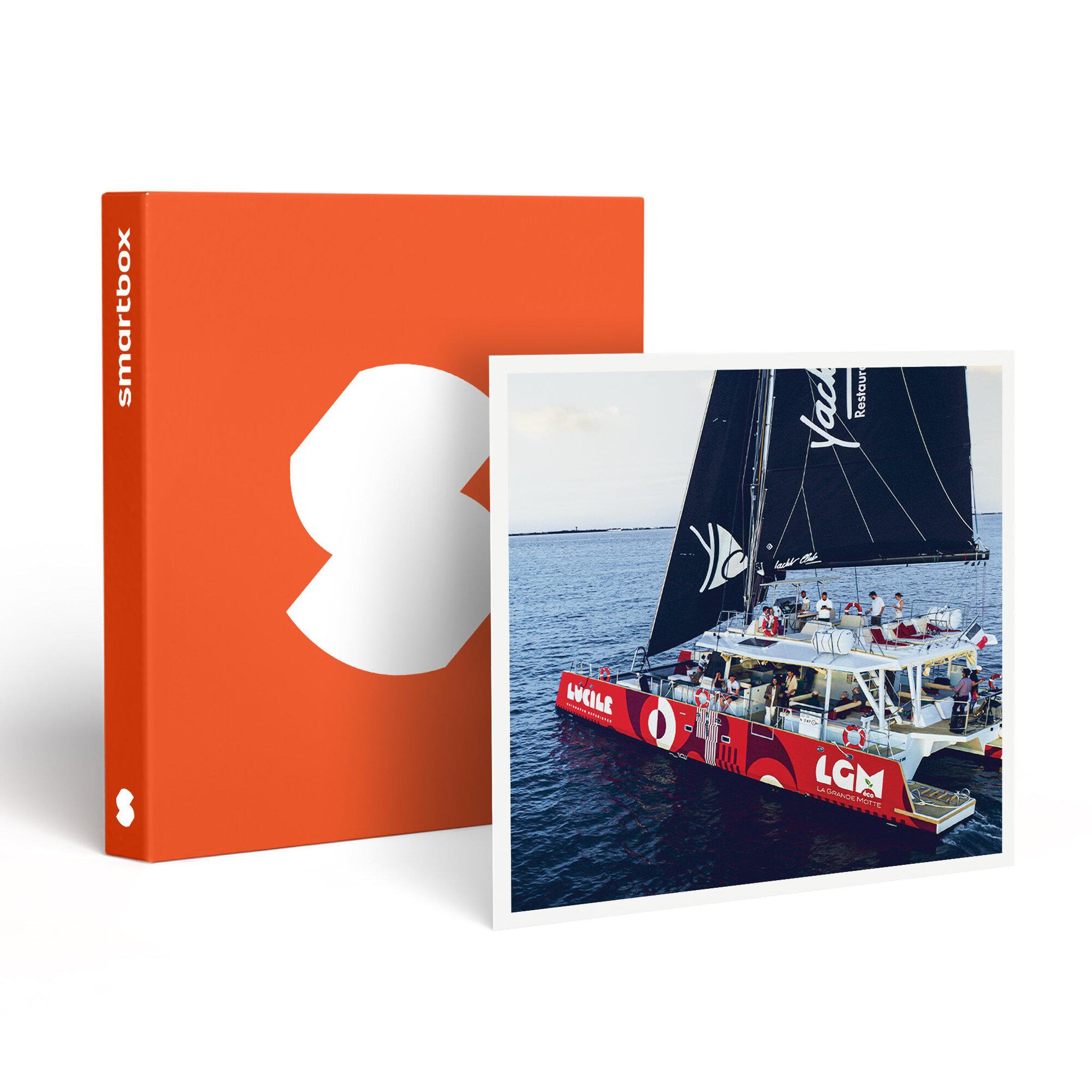 Smartbox Sortie en catamaran d'1h30 en famille près du grau-du-roi - coffret cadeau sport & aventure