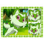 Voir la diapositive 3 : RAVENSBURGER Puzzle 4x35 pieces - Speedy puzzle Pokemon