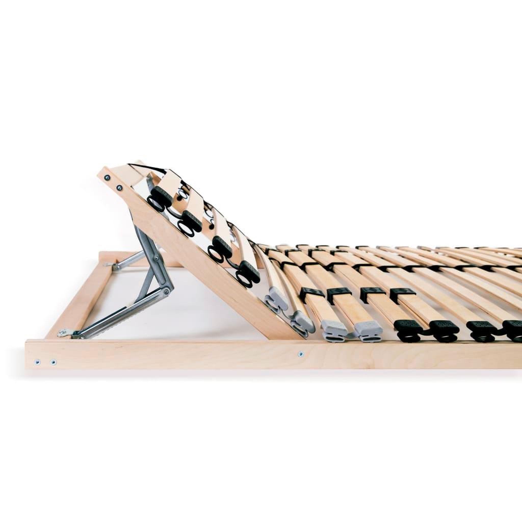Voir la diapositive 5 : VIDAXL Sommiers a lattes sans matelas 2 pcs avec 28 lattes 80x200 cm