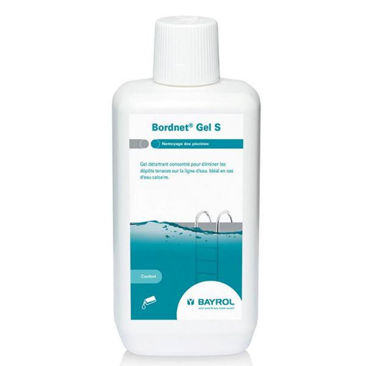 Bayrol Gel détartrant pour ligne d'eau 1l - bordnet gel s