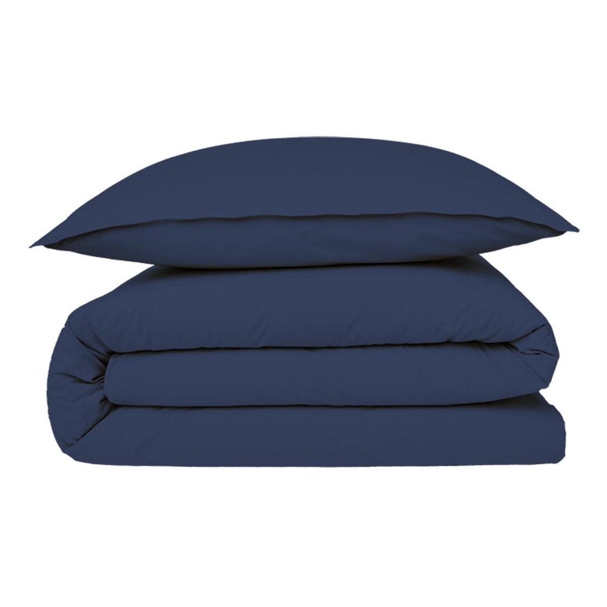FUTURE HOME Housse de couette en coton 57 fils unie