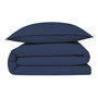 Voir la diapositive 1 : FUTURE HOME Housse de couette en coton 57 fils unie