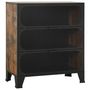 Voir la diapositive 3 : VIDAXL Armoires de rangement 2 pcs Marron 72x36x82 cm Metal et MDF