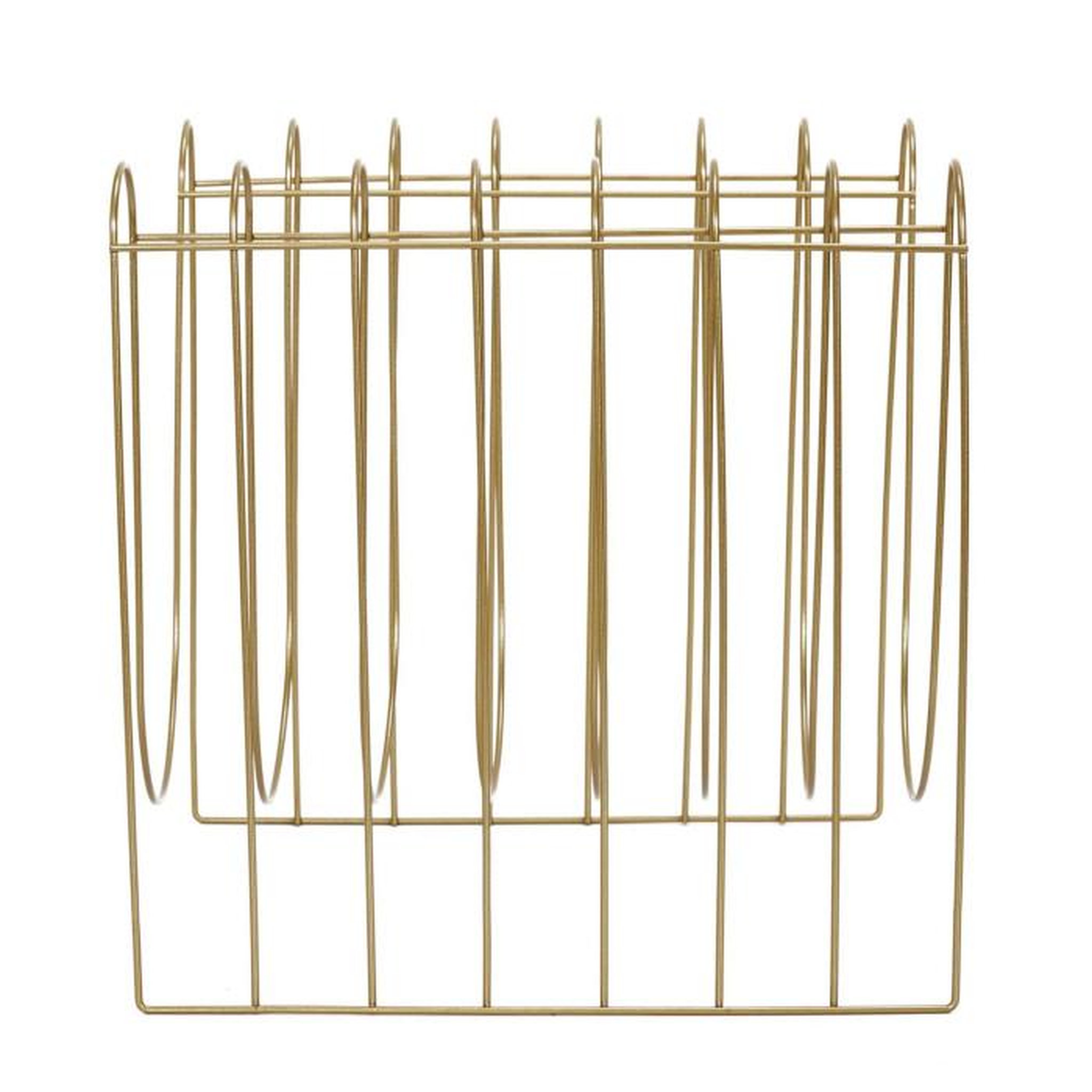 Voir la diapositive 2 : Paris Prix Range Magazines Design  Filaire  33cm Or